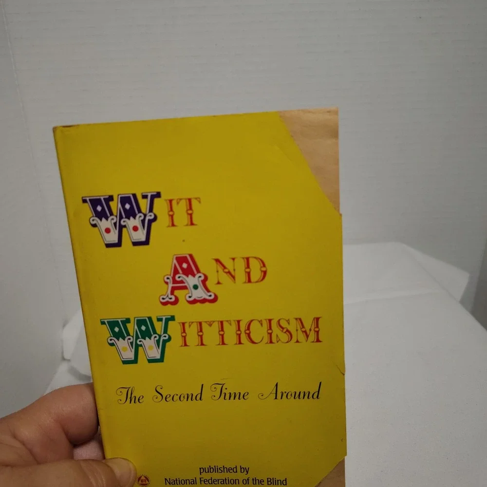 Wit and Witticism Wall-to-Wall Thanksgiving Books National‎ Federation Blind